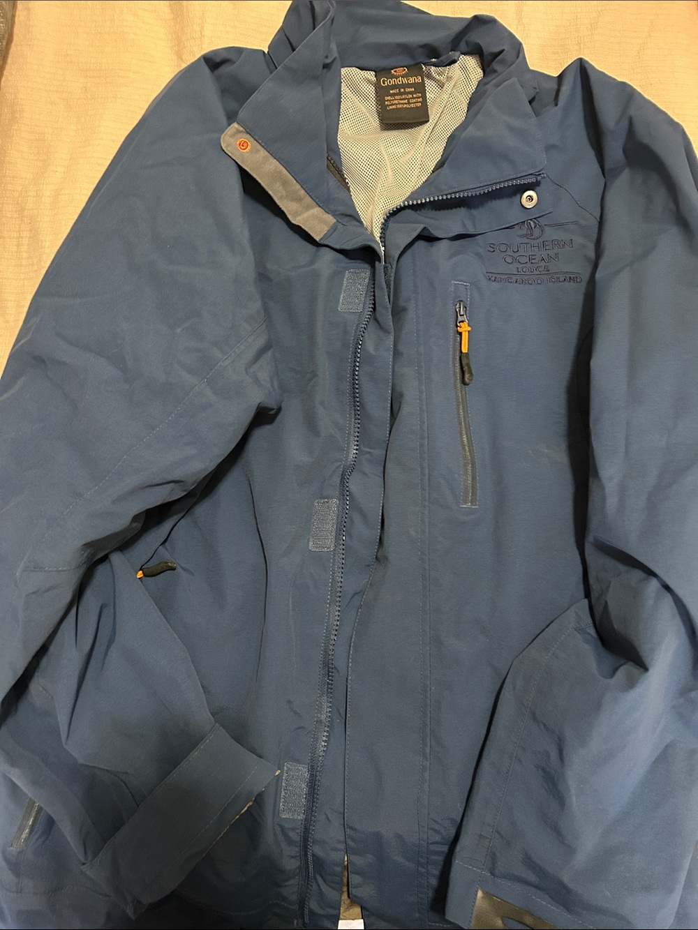 Gondwana Men's Blue Shell Jacket